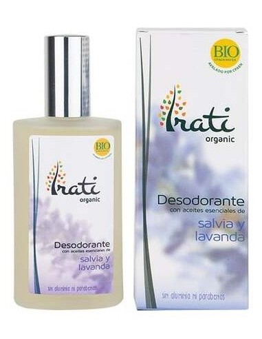 Desodorante Salvia Y Lavanda Bio 100Ml. de Irati Organic