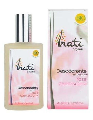 Desodorante Rosa Damascena Bio 100Ml. de Irati Organic