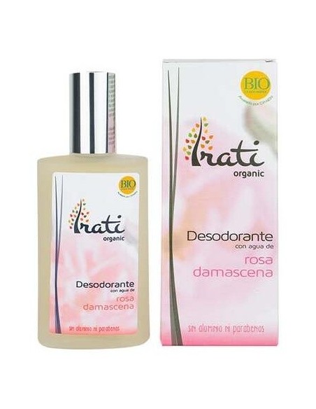Desodorante Rosa Damascena Bio 100Ml. de Irati Organic