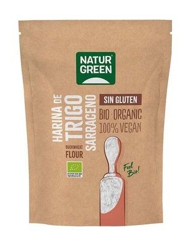 Harina de Trigo Sarraceno Bio sin Gluten 500 G de Naturgreen