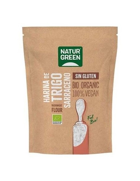 Harina De Trigo Sarraceno Bio Sin Gluten 500 Gramo de Naturg