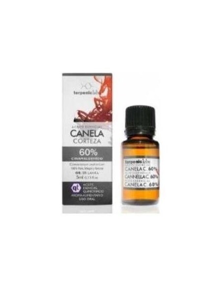 Canela De Ceylan Corteza 60% Aceite Esencial 5Ml. de Terpenic