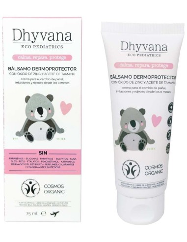Balsamo Dermoprotector Cambio De Pañal 75Ml. de Dhyvana
