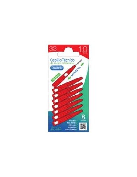 Cepillo Interdental Retractil 1Mm 8Ud. de Oratek