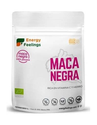 Maca Negra Polvo 200Gr. Eco Vegan Sg de Energy Feelings