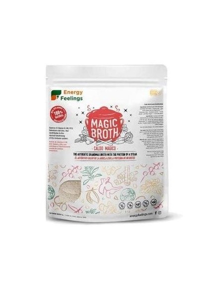 Magic Broth Caldo Proteico 500 Gramos Eco Vegan Sg Energy Feelings