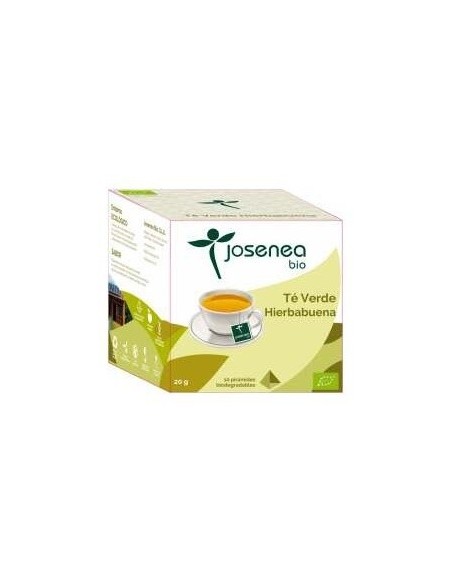 Te Verde-Hierbabuena 10Piramides Ensobradas Bio de Josenea