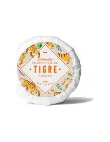 Champu Solido Tigre Fuerza 80Gr. de Silvestre