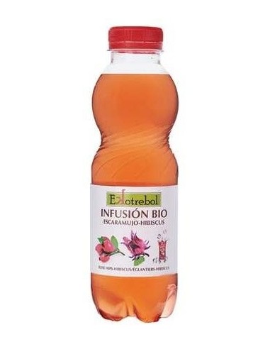 Te De Escaramujo Hibisco Sin Teina 500Ml. Bio de Ekotrebol