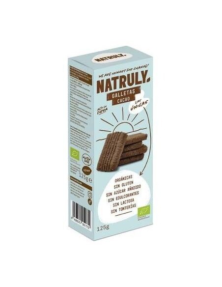 Galletas De Cacao 125Gr. Bio de Natruly