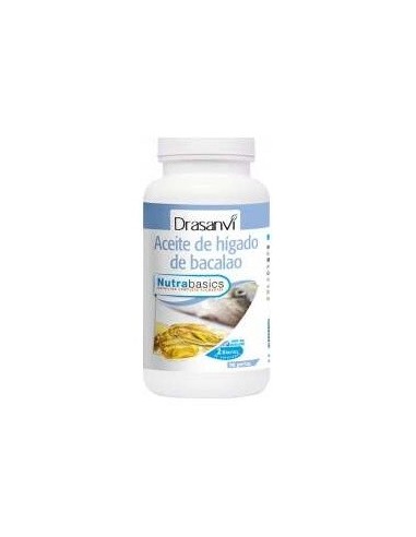 Nutrabasics Higado De Bacalao 90Perlas de Drasanvi