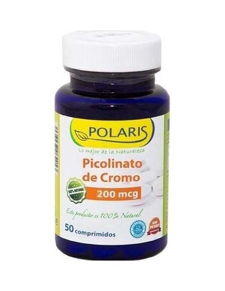 Picolinato De Cromo 200Mcg. 50Comp. de Polaris