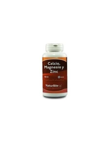 Calcio Magnesio Y Zinc 1450Mg. 60Comp. de Naturbite