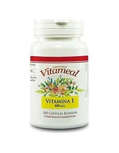 Vitamina E 400Ui D-Alpha Tocopherol 100Cap. de Vitameal