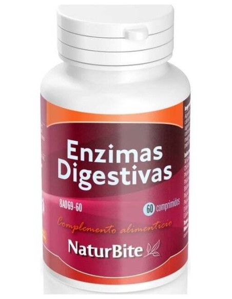 Enzimas Digestivas Veganas 250Comp. de Naturbite