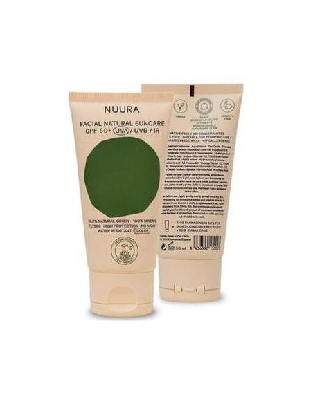 Crema Solar Facial Spf50+ Color 50Ml. Eco de Nuura