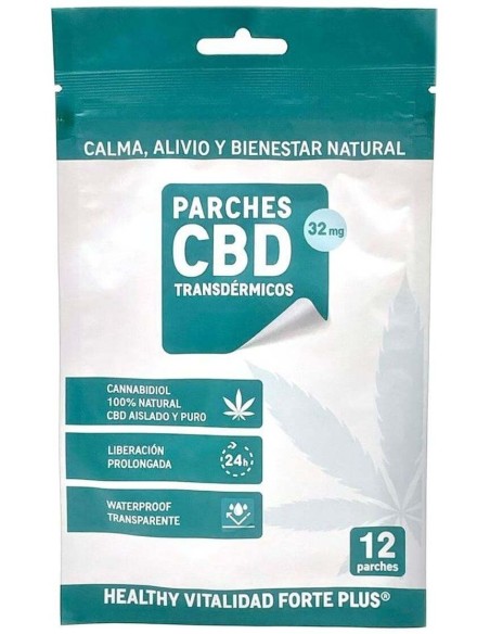 Healthy Vitalidad Forte Plus Parches Cbd 12Ud. de Healthy Vitalidad Forte Plus