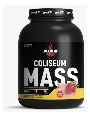 Coliseum Mass Gainer Fresa 3Kg. de Fire Nutrition