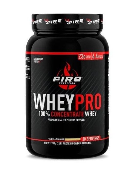 Wheypro Concentrate Vainilla 908Gr. de Fire Nutrition
