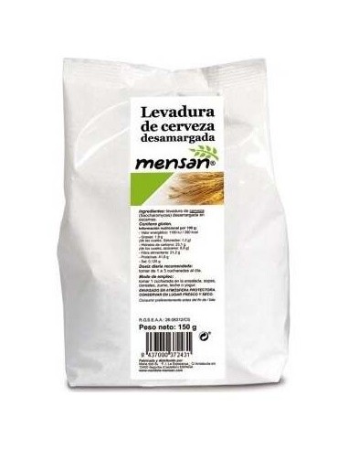 Levadura De Cerveza Desamargada 150Gr. de Mensan