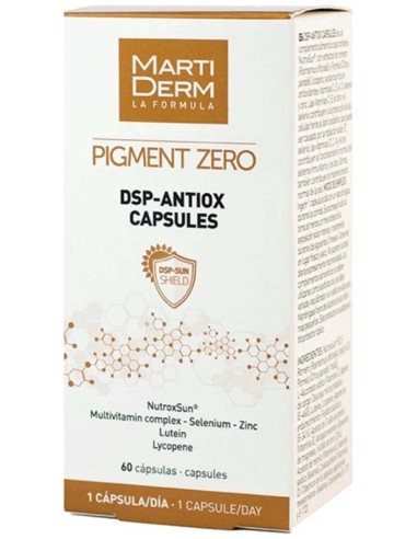 Martiderm Pigment Zero Antiox 60 Caps de Martiderm