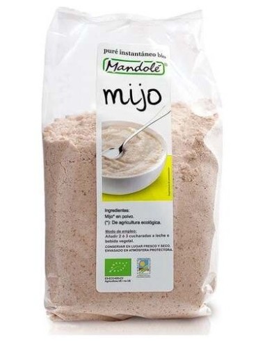 Pure De Mijo Instantaneo Polvo 225Gr. Bio de Mandole