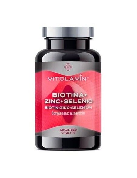 Biotina+Zinc+Selenio 365 Comprimidos Vitolamin