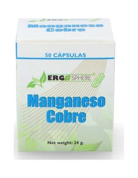 Manganeso - Cobre Ergosphere 50Cap. de Ergonat