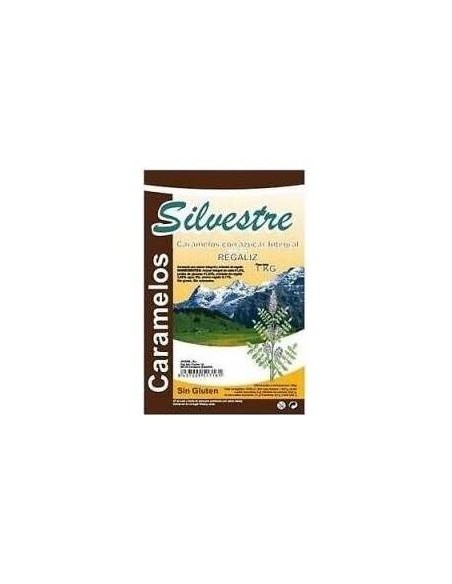 Caramelos De Regaliz Azucar De Caña 1Kg. de Silvestre