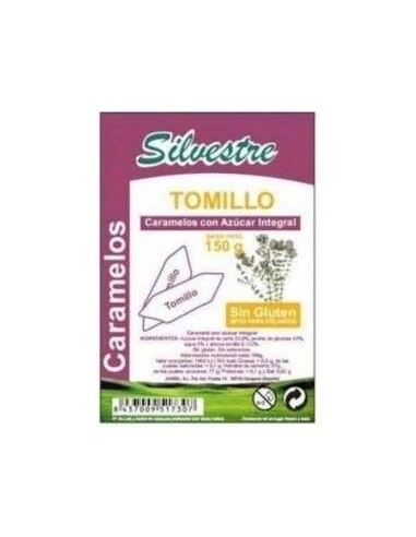 Caramelos De Tomillo Azucar De Caña 150Gr. de Silvestre