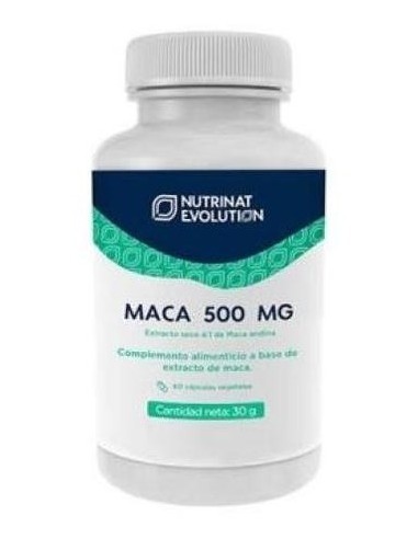 Maca 500 Mg 60 VCAPS de Nutrinat Evolution
