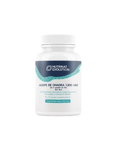 Aceite De Onagra  1.300 Mg 30 Caps  de Nutrinat Evolution