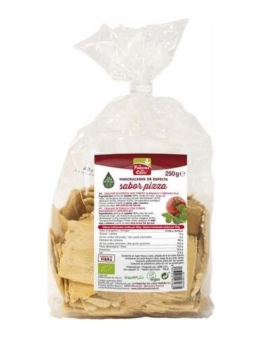 Mini Crackers De Espelta Sabor Pizza 250Gr. Bio de La Finestra Sul Cielo