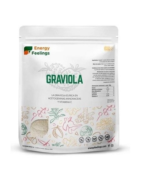 Graviola Polvo 1Kg. Vegan Sg de Energy Feelings