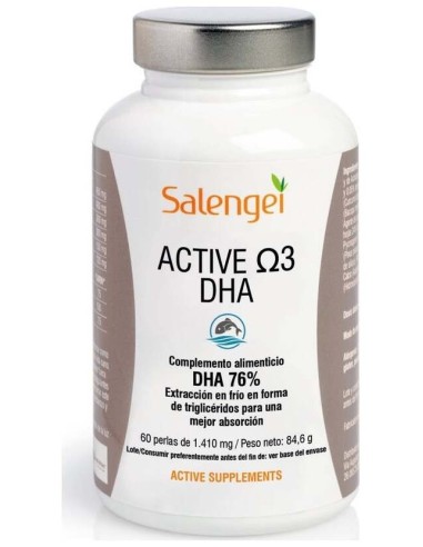 Active Omega 3 Dha 60Perlas de Salengei