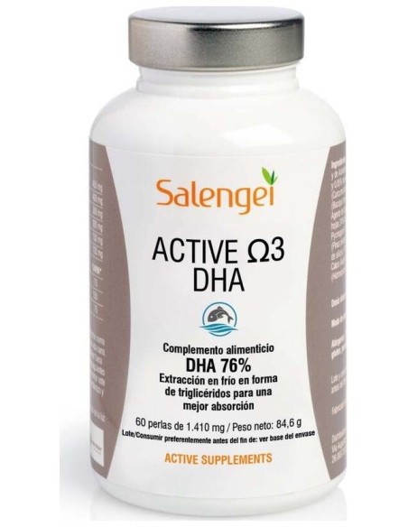 Active Omega 3 Dha 60Perlas de Salengei