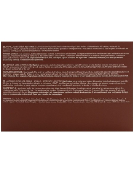 Martiderm Hair System 3Gf Anticaida 28Amp de Martiderm