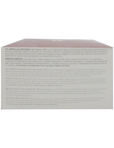 Martiderm Hair System 3Gf Anticaida 14Amp de Martiderm