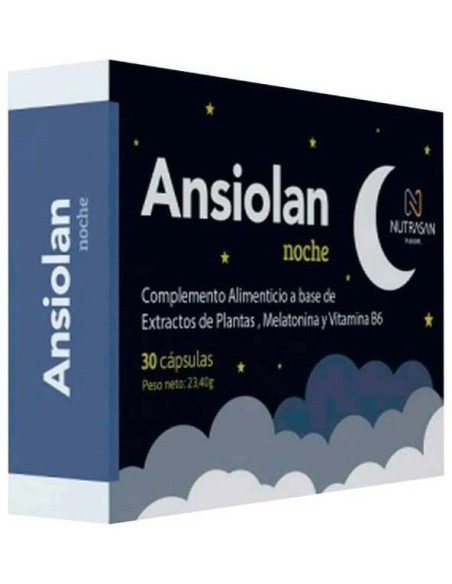 Ansiolan Nutrasan Noche 30Caps de Nutrasan