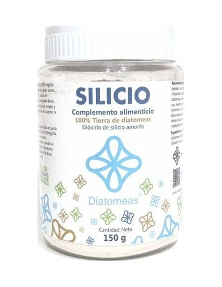 Silicio 100% Oral  Tierras De Diatomeas 400Gr. de Diatomeas
