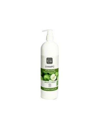 Champu Vitalidad Aloe-Manzana 740Ml. de Naturabio Cosmetics