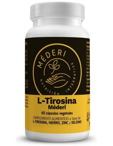 L-Tirosina 60Cap. de Mederi Nutricion Integrativa