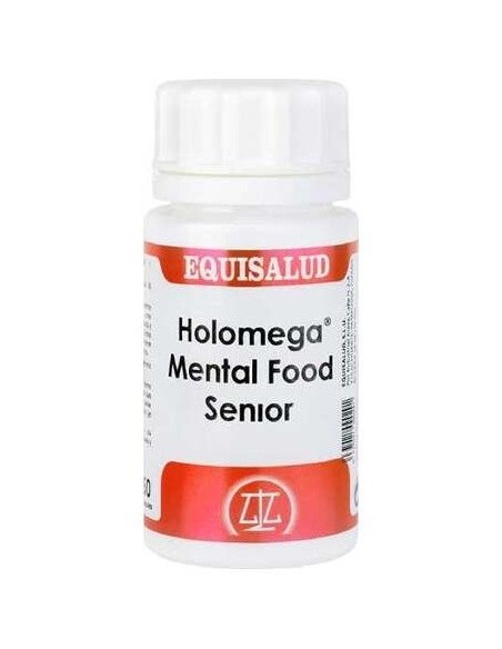 Holomega Mental Food Senior 50Cap. de Equisalud