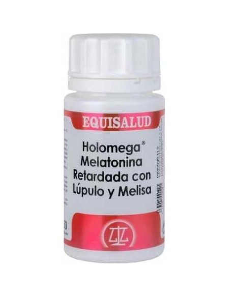 Holomega Melatonina Retard Con Lupulo Y Melisa 50C de Equisalud