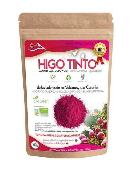 Higo Tinto Polvo 200Gr. Eco de Tuno Canarias
