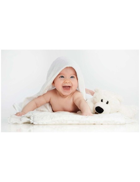 Toalla Microfibra Bebe Con Capucha.Ir53 de Irisana