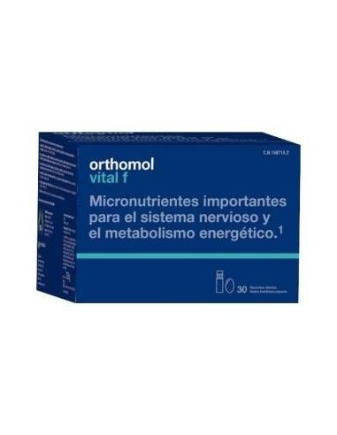 Orthomol Vital F 30 Amp.Beb. de Orthomol