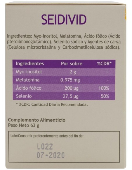 Seidivid 30 Sobres de Seid