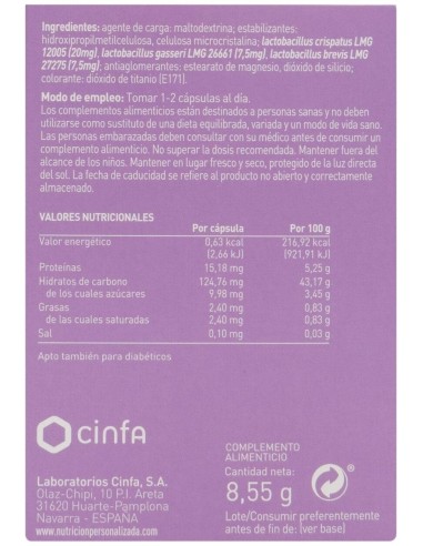 Ns Femibiotic 30 Caps de Ns