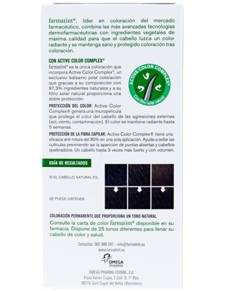 Farmatint Gel 4N Castaño 135Ml. de Farmatint